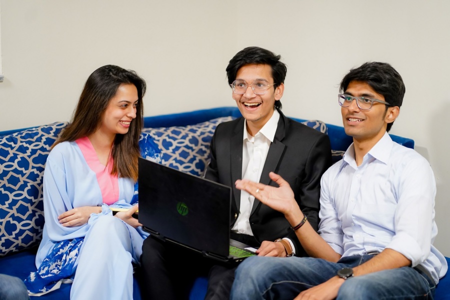 Students together at ICE